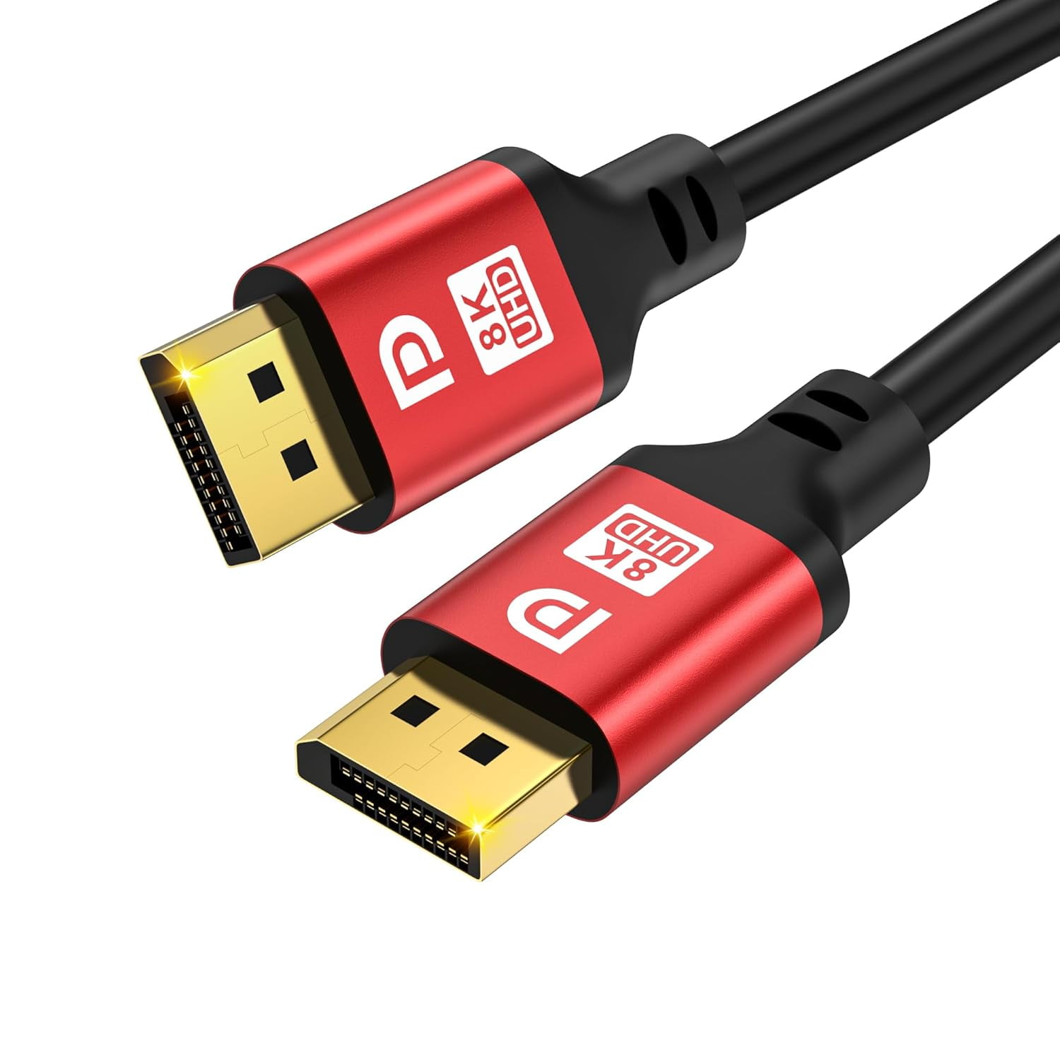 Dp 2 1 cable 25ft displayport cable 16k 10k 8k 60hz 4k 144hz 2k 240hz
