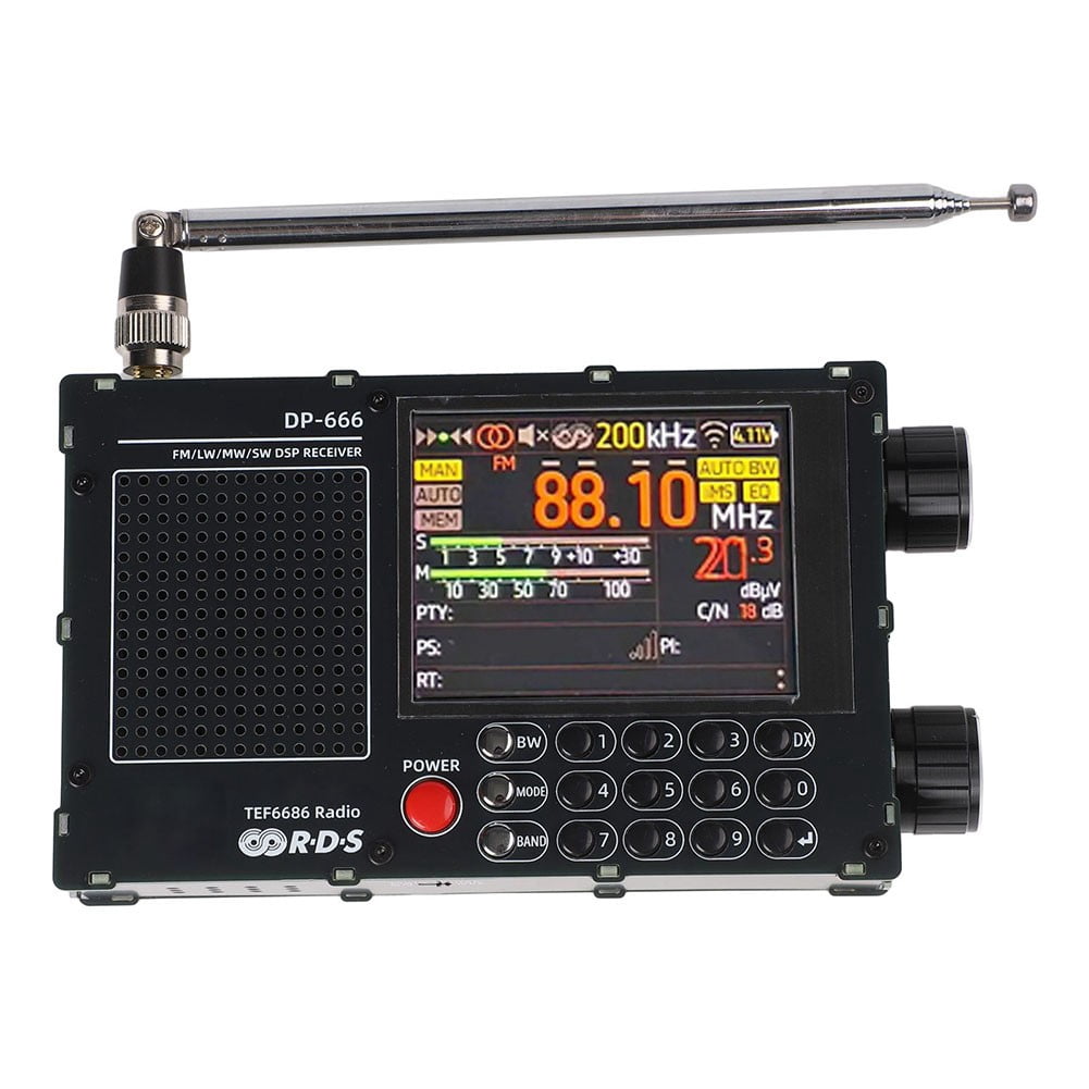 DP-666,TEF6686,Radio full band,FM AM FM,shortwave radio RDS FM AM LW ...
