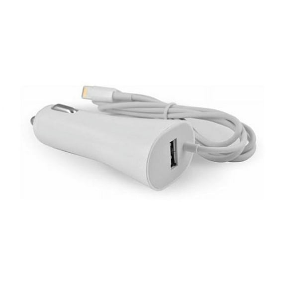 DP Audio Apple Lightning USB Car Charger with Extra USB Port