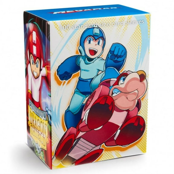 DP: DS: Art: Mega Man & Rush (100)