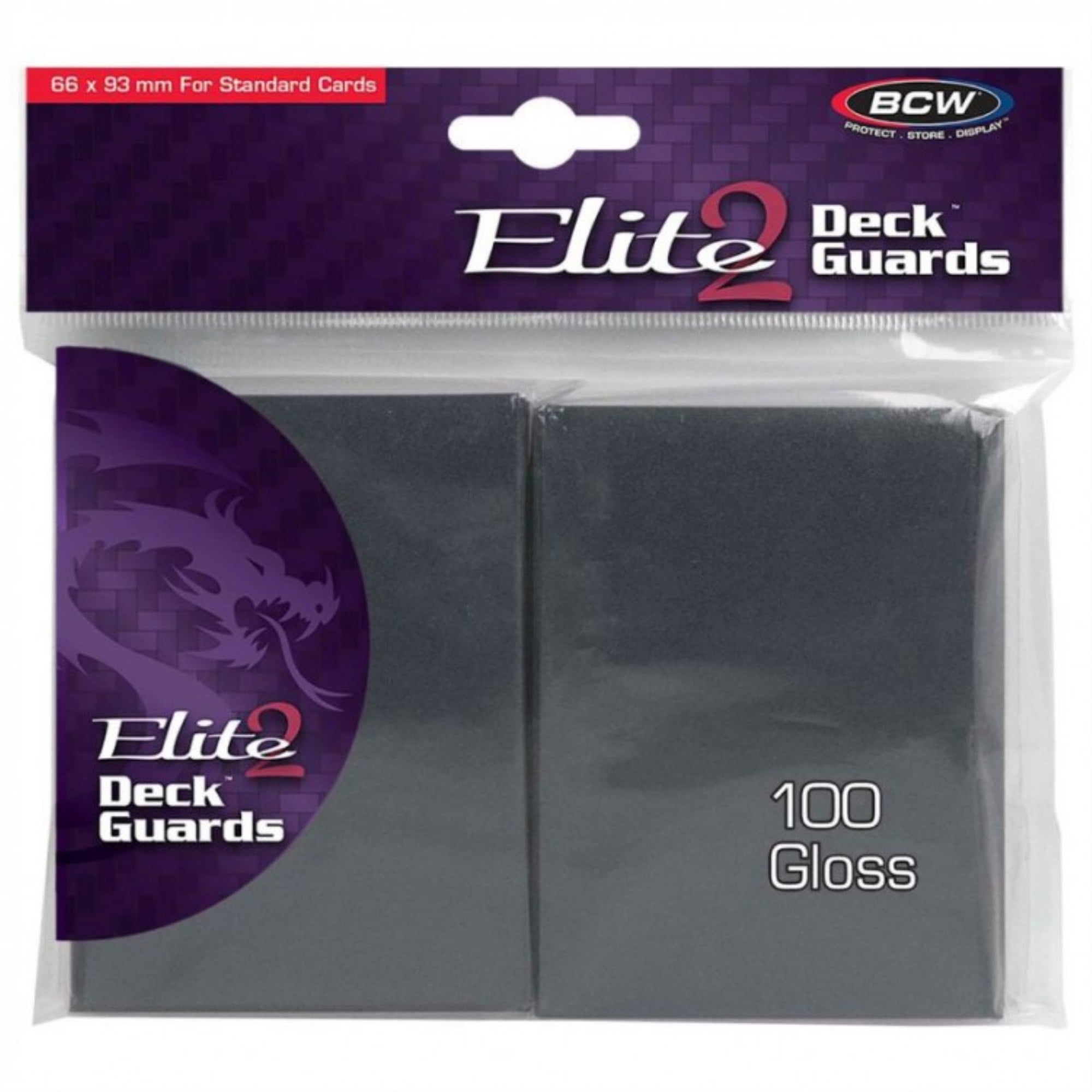 Elite 2 Gloss Card Sleeves - Blue (100) New - Walmart.com