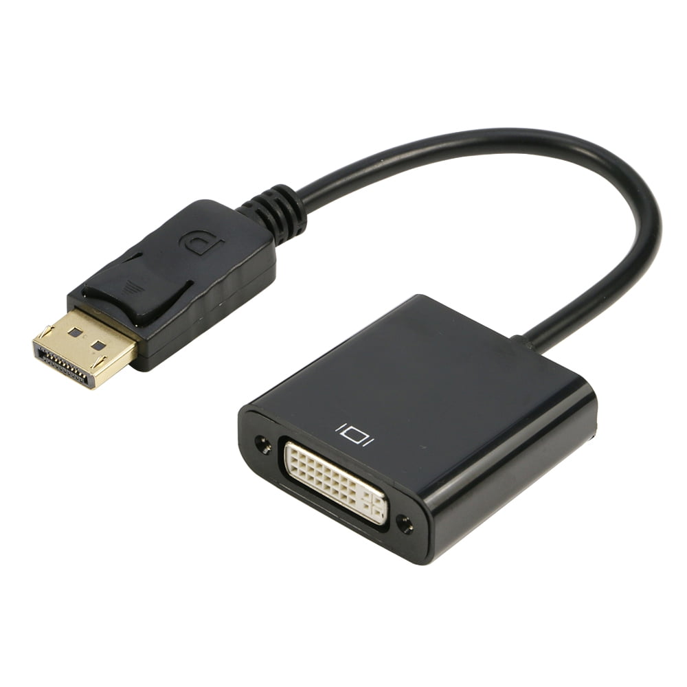 DP DisplayPort to DVI Adapter, iXever DP to DVI DVII Female Video Converter Adapter 1080p