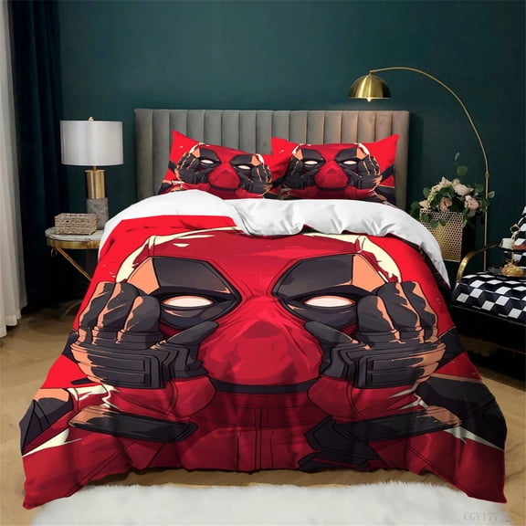 DP Duvet Cover Set 3pcs Ultra Soft Bedding Set Lightweight Quilt Cover All Season Comforter Set Queen Size