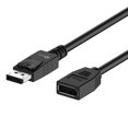 thumbnail image 1 of DP Extension Cable, Rankie 6 Feet DisplayPort Male to Female Extension Cable (Black), 1 of 5