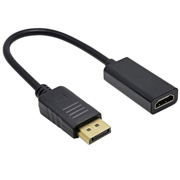 DP To HDMI Cable HD TV 1080P Adapter for Laptop Desktop Display Video Streaming