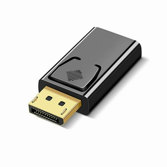 DP To HDMI Converter 1080P 60Hz DisplayPort to HDMI Adapter Clear Audio Video Syncing Plugs And Play For PC And Laptops