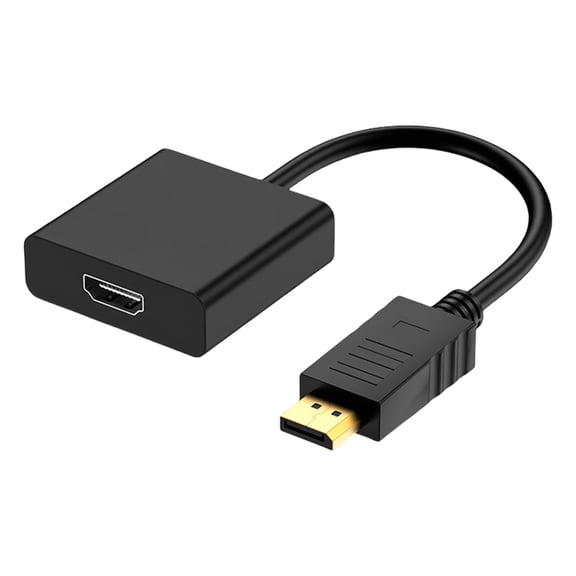 DP to Hdmis Converter Cable with 12Bit Deeply Color 5Gbps Bandwidth for Clearly Video Output for Home Users