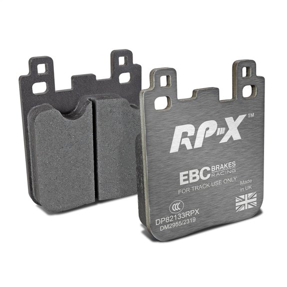 [DP82133RPX]EBC RP-X Brake Pad Sets.EBC Racing 16-18 BMW M2 3.0L Turbo RP-X Rear Brake Pads Fits select: 2016 BMW 328, 2014-2016 BMW 428