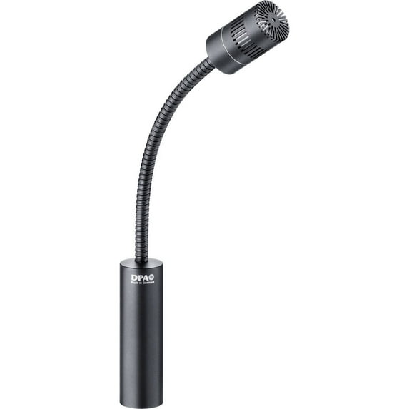 DPA Microphones d:dicate 4018F Supercardioid Podium Microphone with 15cm Podium Boom, 20Hz to 20kHz