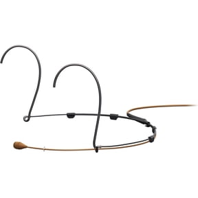 DPA Microphones d:fine CORE 4066 Omnidirectional Headset Microphone with 1/8" Mini-Jack Connector, Medium, Brown