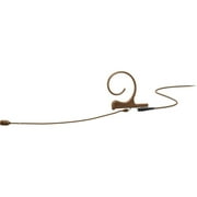 DPA Microphones dfine CORE 4288 Round Directional Flex One-Ear Earset Microphone with Mini-Jack Connector, 120mm Boom, Brown