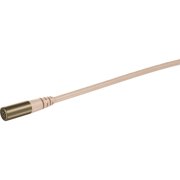 DPA Microphones dscreet CORE 6060 Subminiature Lavalier Omnidirectional Microphone with Hardwired 3.5mm Locking Connector, Normal SPL, Beige