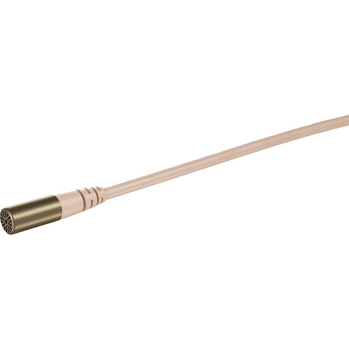 DPA Microphones d:screet CORE 6061 Subminiature Lavalier Omnidirectional Microphone with Hardwired MicroDot Connector, Loud SPL, Beige