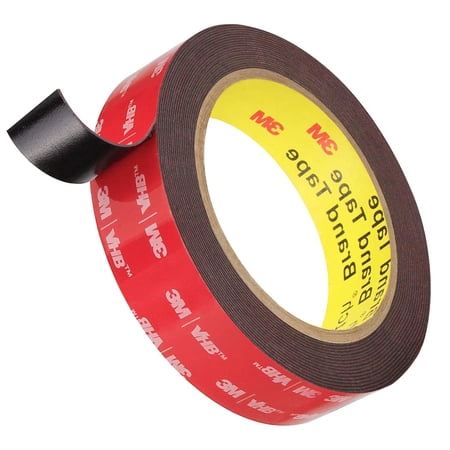 DPAL 3M Heavy Duty 0.5 in x 15.4 ft Double Sided Tape VHB 5952, Waterproof Foam Mounting Tape, 15.4 Feet - Ideal for Car, LED Strip Lights, Home & Office Use