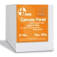 DPDIAN Canvas Boards for Painting 40 Pack, 8 inch x 10 inch Super Value