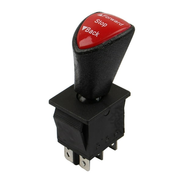 DPDT 6Pin Latching Slide Rockers Switches Forwards-Stop-Back Function Practical KCD4-604-6P Car Switches Easy to Use