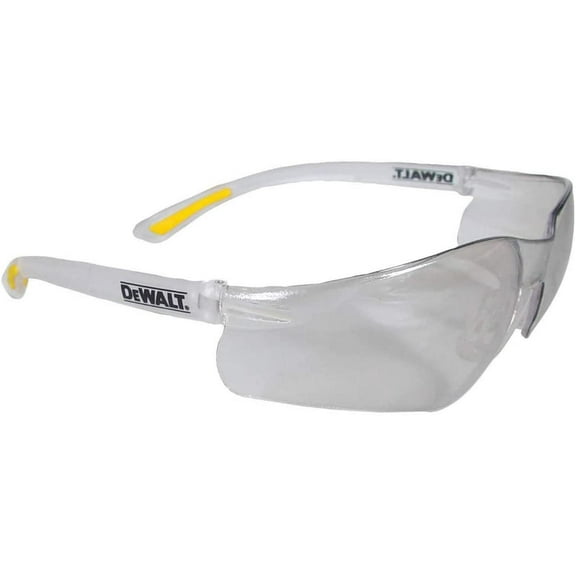 DPG52-1C Contractor Pro Clear High Performance Lightweight Protective Safety Glasses