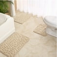thumbnail image 1 of DPITYSERENSIO Christmas Decor Bathroom Rug Set of 3 Memory Foam Bath Mat Toilet Mat Soft Absorbent Thick Rug Non-Slip Backing Universal Machine Washable, 1 of 3