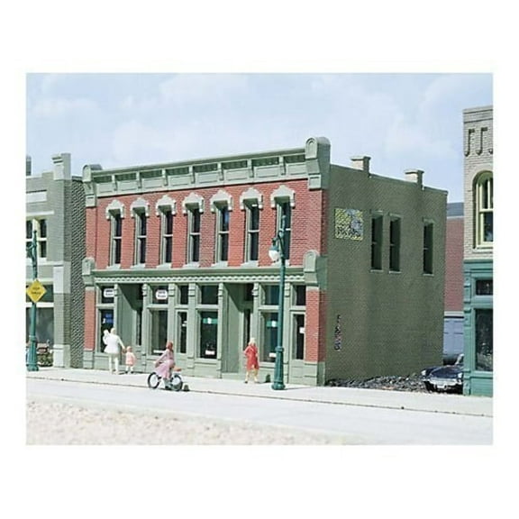 DPM 12000 HO Scale KIT Front Street Building, Realistic