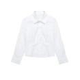 thumbnail image 1 of DPOIS Boys Kids Lapel Collar Formal Shirts Wedding Birthday Dress Shirt White 4, 1 of 3