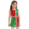 thumbnail image 1 of DPOIS Girls Christmas Santa Costume Sequin Shiny Tutu Dance Leotard Dress Xmas Elf Outfit Red-A 16, 1 of 7