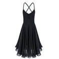 thumbnail image 1 of DPOIS Girls Kids Camisole Ballet Dress Ballerina Empire Waist Leotard Skater Dance Costume, 1 of 7