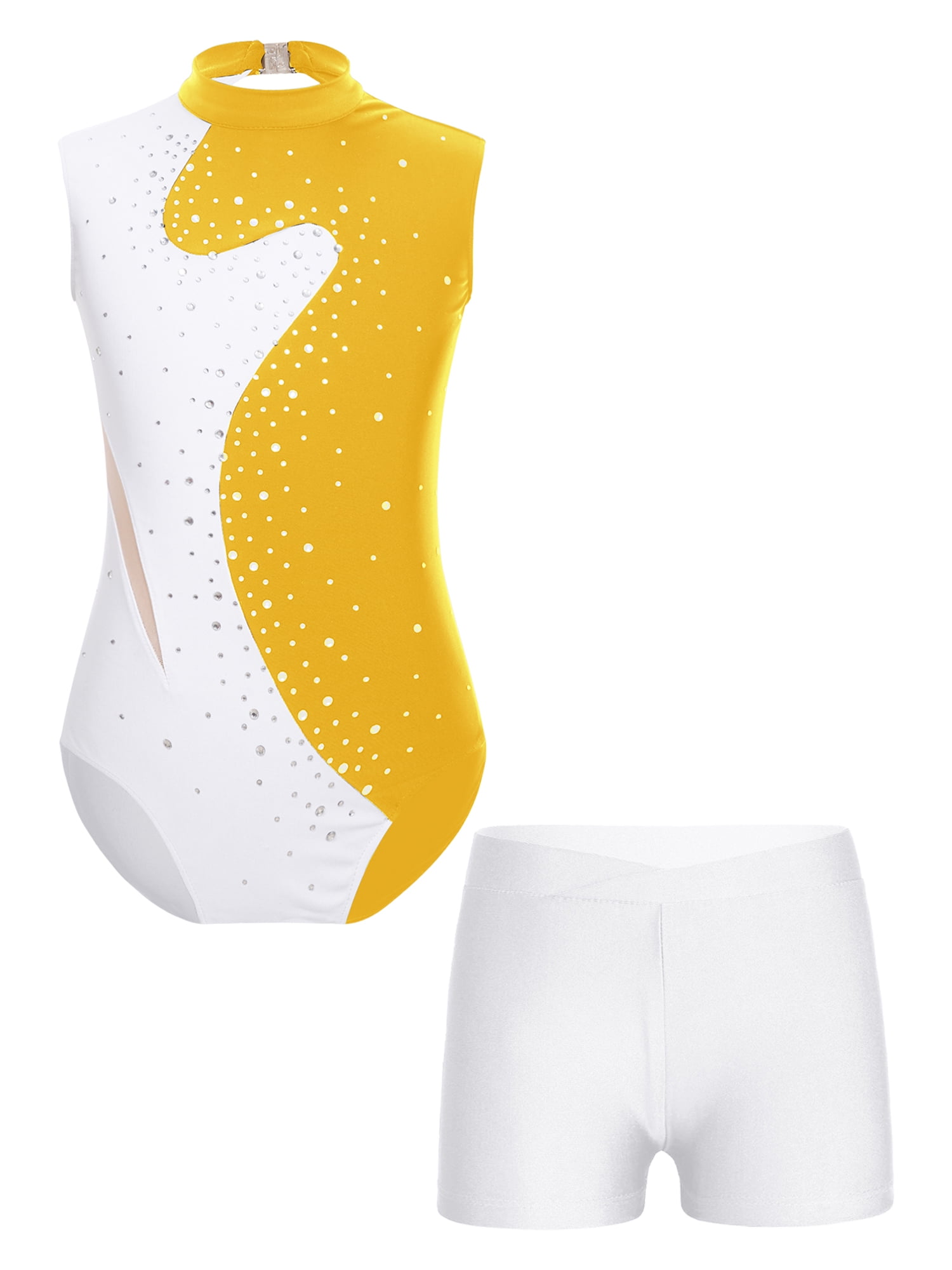 Black Velvet Silver Hologram Axis Gymnastic Shorty Unitard