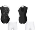 thumbnail image 1 of DPOIS Gymnastics Leotards for Girls Ballet Dance Outfits with Shorts, 1 of 4