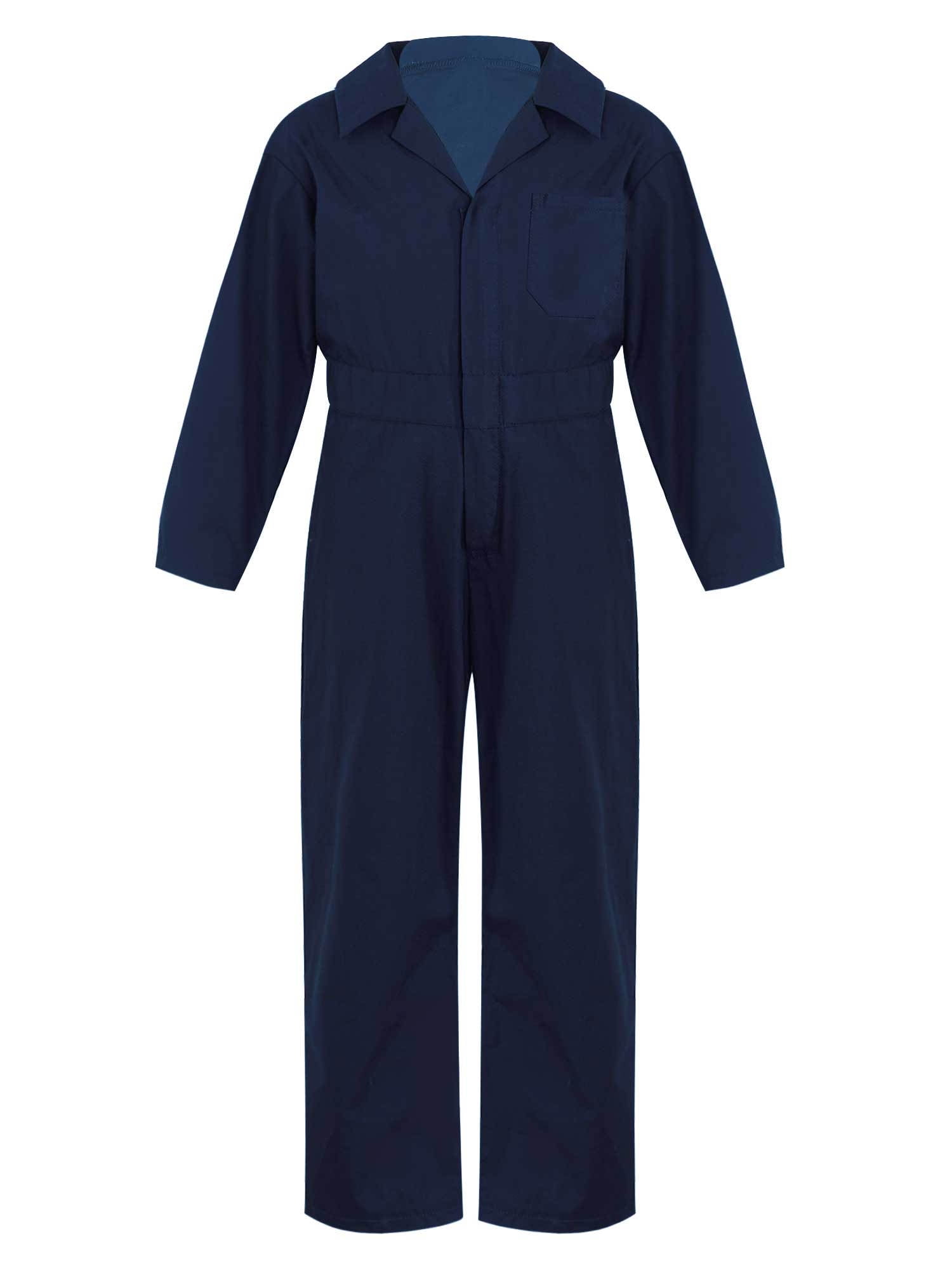 zip up boiler suit