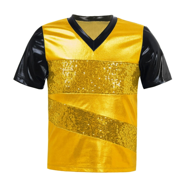 boys sparkly top