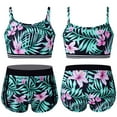 thumbnail image 1 of DPOIS Kids Girls Camouflage Outfits 2 Pieces Dance Sports Crop Top and Shorts Set Green Lily 8, 1 of 6