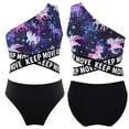 thumbnail image 1 of DPOIS Kids Girls Floral Printed Two Piece Bathing Suit Atheltic Tankinis Set, 1 of 4