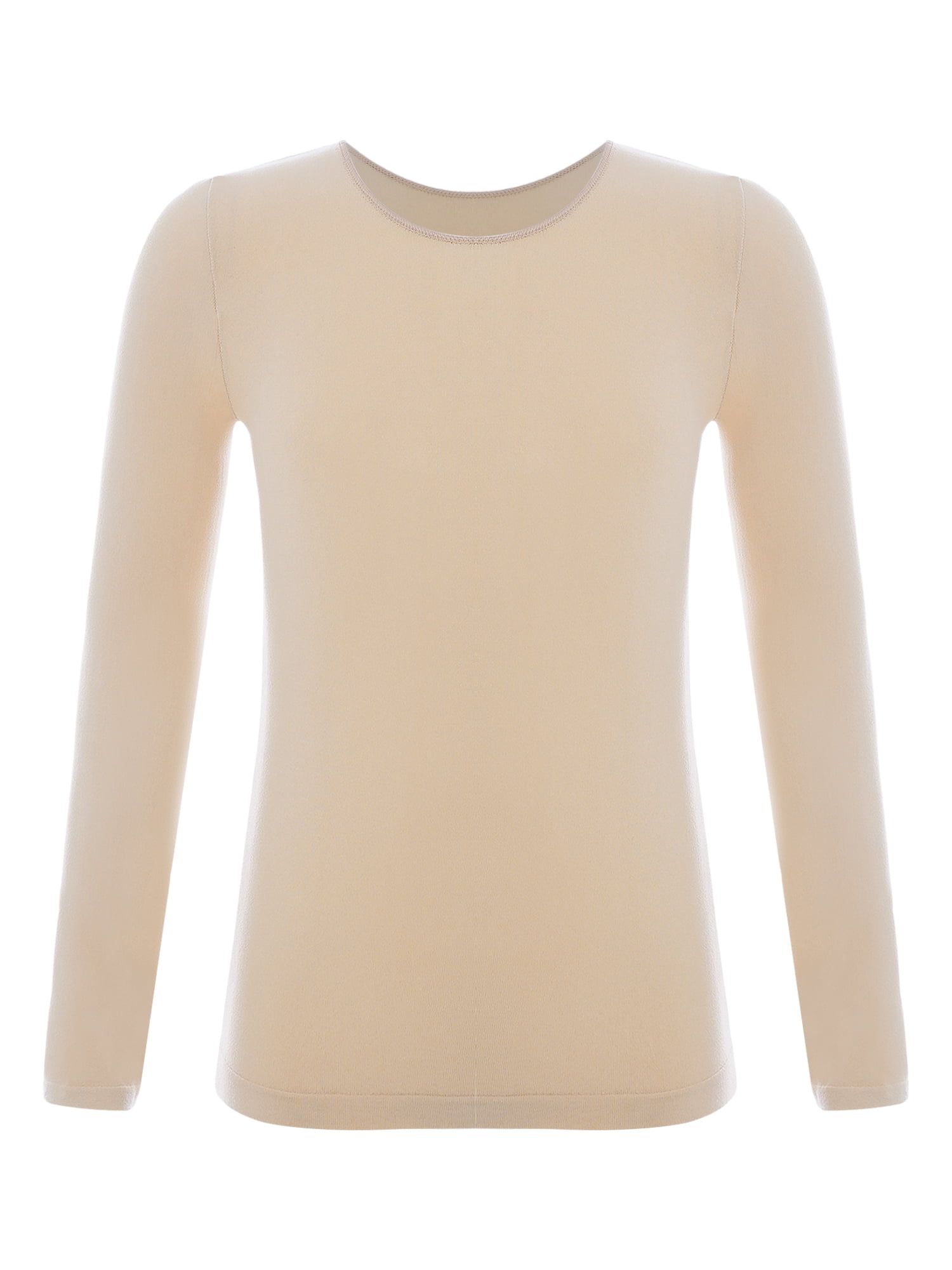 DPOIS Kids Girls Stretchy Nylon Long Sleeve Undershirts Tops Type A ...