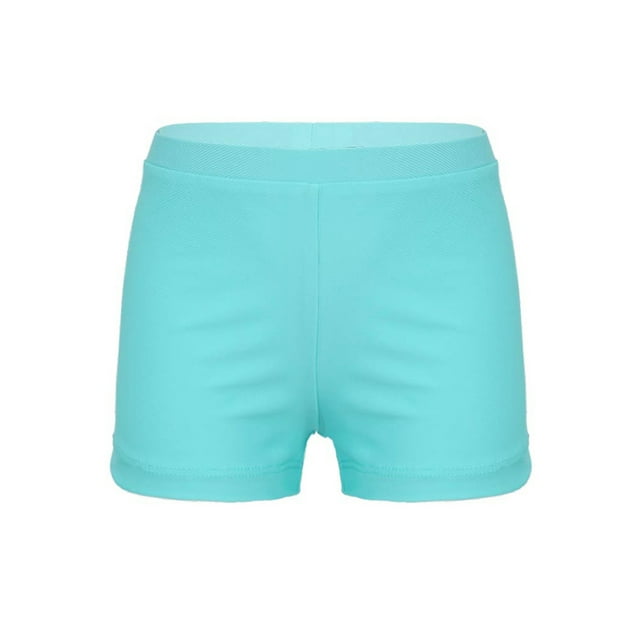DPOIS Kids Girls Swimming Bottoms Quick Dry Rash Guard Swim Shorts