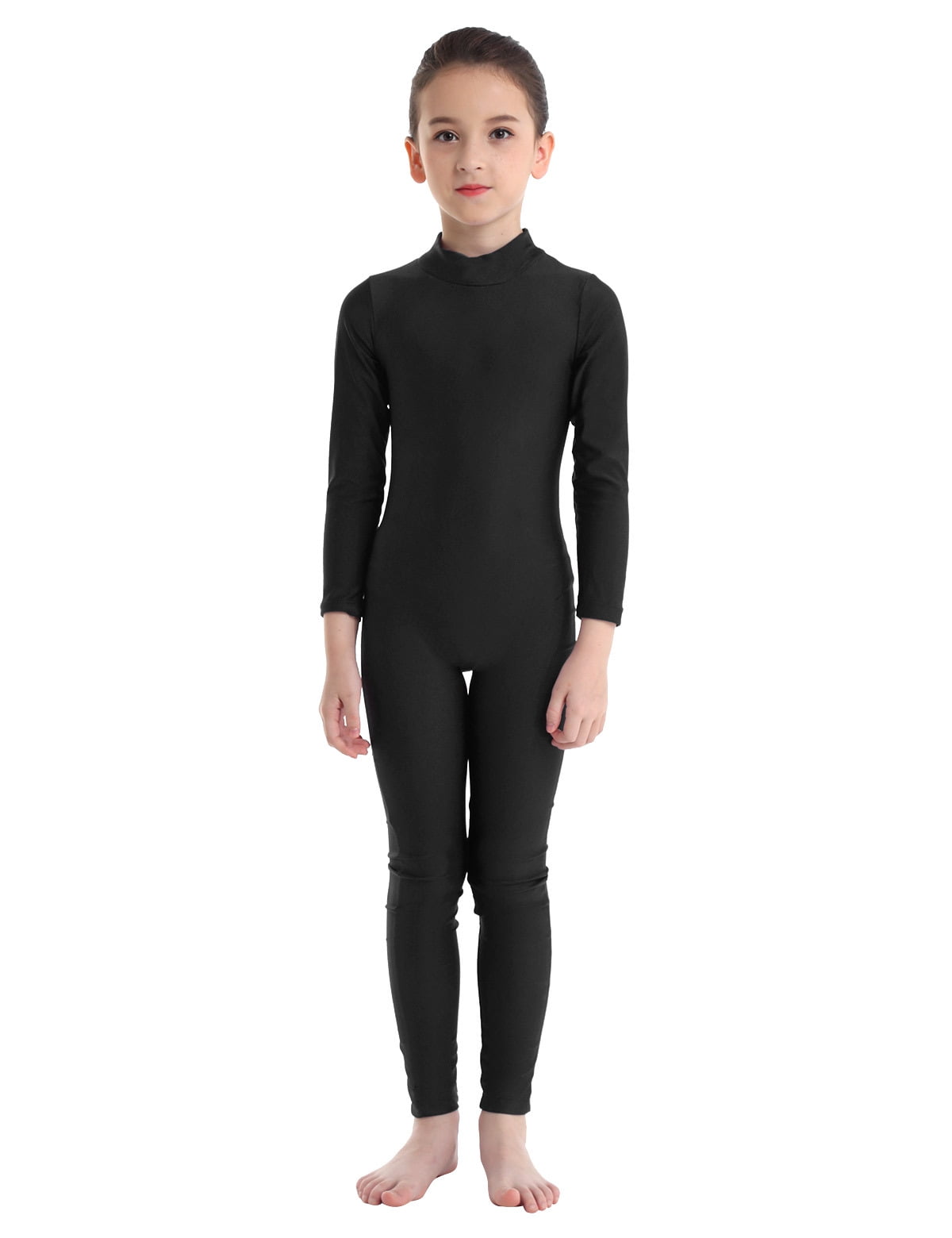 Kids black store unitard