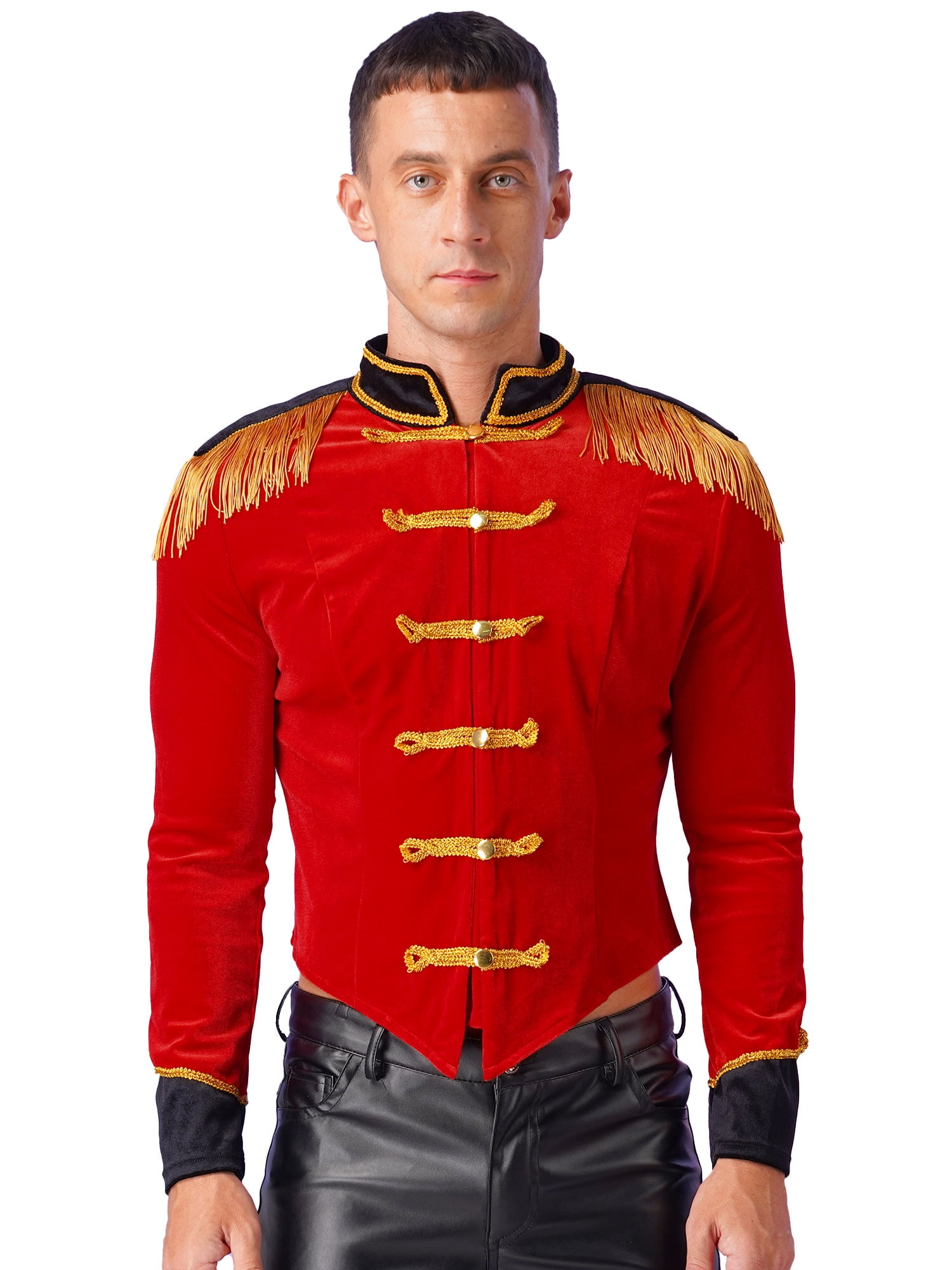 Red ringmaster deals tailcoat