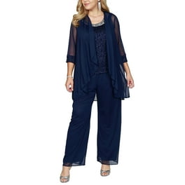 Fancy pant suits for weddings plus size hotsell