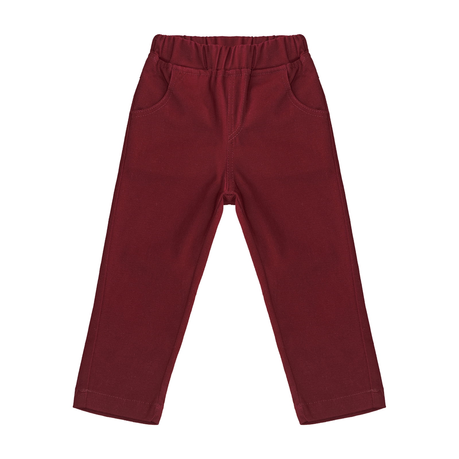 Burgundy pants for toddlers cheap