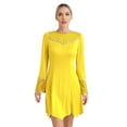 thumbnail image 1 of DPOIS Women Liturgical Praise Dance Dress Worship Praise Tunic Church Praisewear Yellow XXL, 1 of 7