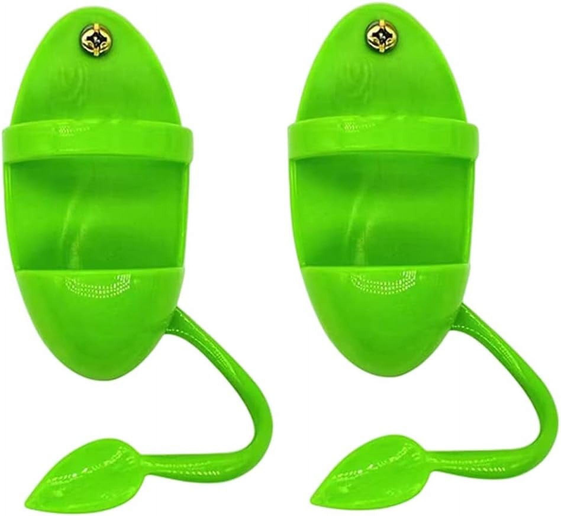 DPOWERFUL 2 Pack Bird Feeding Cup Rack with Cuttlebone Holder and Fruit