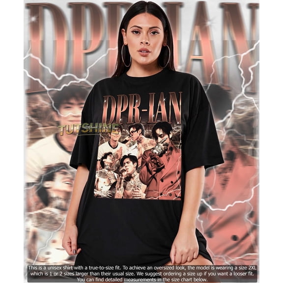 DPR IAN Vintage Shirt, Dpr Ian Tshirt, Dpr Ian Tees, Dpr Ian Retro 90s Sweater, Dpr Ian , DPRIAN , Christian Yu GrolyTee T-shirt S-5XL