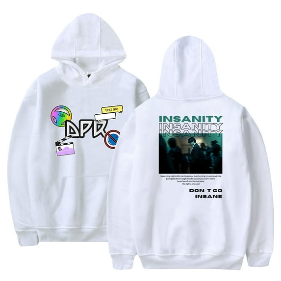 DPR Ian Hooded Long Sleeve Sweatshirt Men Women Streetwear Casual Fashion Clothes