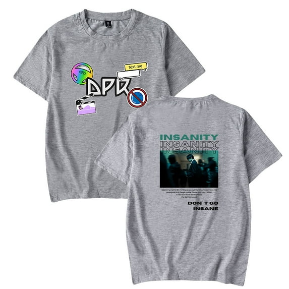 DPR Ian Tshirt Unisex Short Sleeve T-shirts Men Women Streetwear Printing Casual Fashion