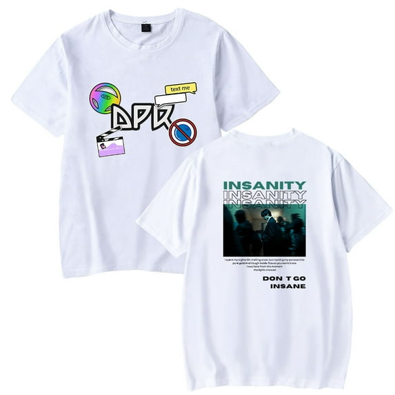 DPR Ian Tshirt Unisex Short Sleeve T-shirts Men Women Streetwear Printing Casual Fashion