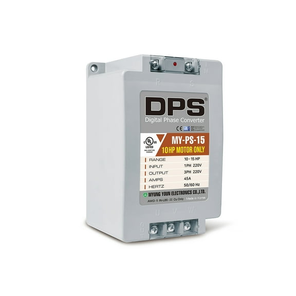 DPS 220 V, 7.5 kW Single Phase to 3 Phase Converter