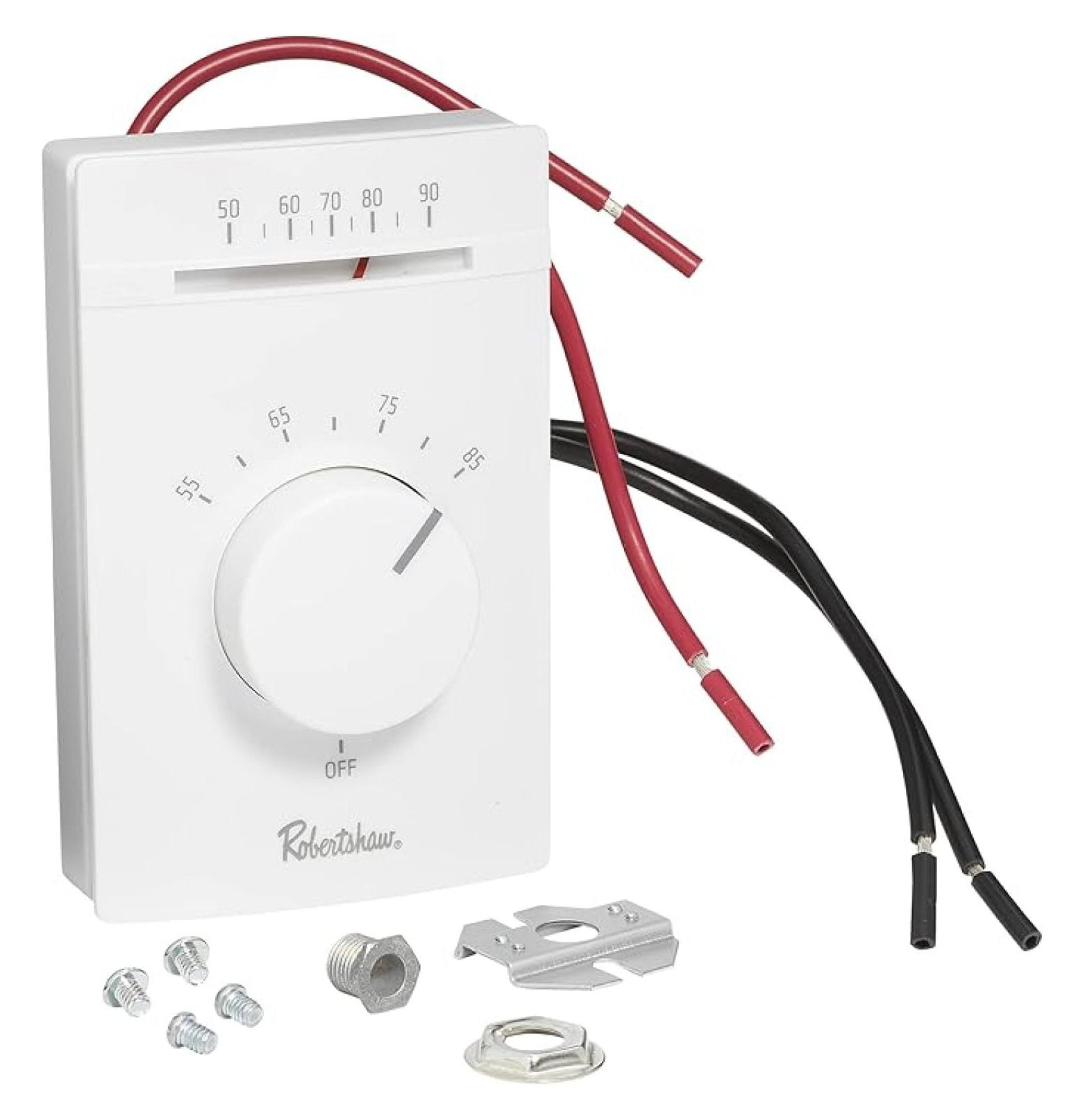 DPST Line Voltage Thermostat 802 - Electric Heat Control - 120/240/277V ...