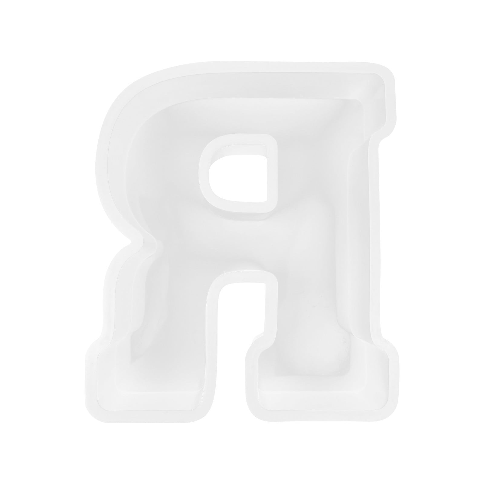 DPTALR Food Silicone Diy Cake Tray Mold Large Alphabet Epoxy Resin