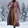 thumbnail image 1 of DPTALR George Fashion Men's Turndown Collar Patchwork Pockets Long Sleeve Casual Jacket Coat,Purple,Big and Tall Men M, 1 of 6