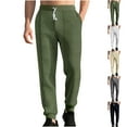 thumbnail image 1 of DPTALR Men's Cargo Joggers Elastic Waist Drawstring Multi-Pocket Cuffed Ankle Pants,Khaki,S, 1 of 5