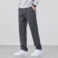 thumbnail image 1 of DPTALR George Men's Fashion,Fleece,Jogger,Sports Pants,Gray Big and Tall Men M, 1 of 6
